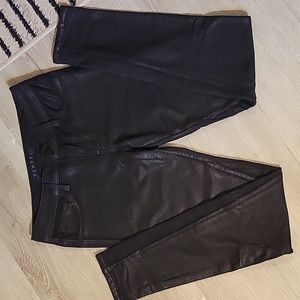 Tinsel Soft Wax Coated 2 Tone Jegging (w/ stretch)